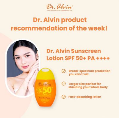 Dr Alvin Sunblock SPF50+ 50ml