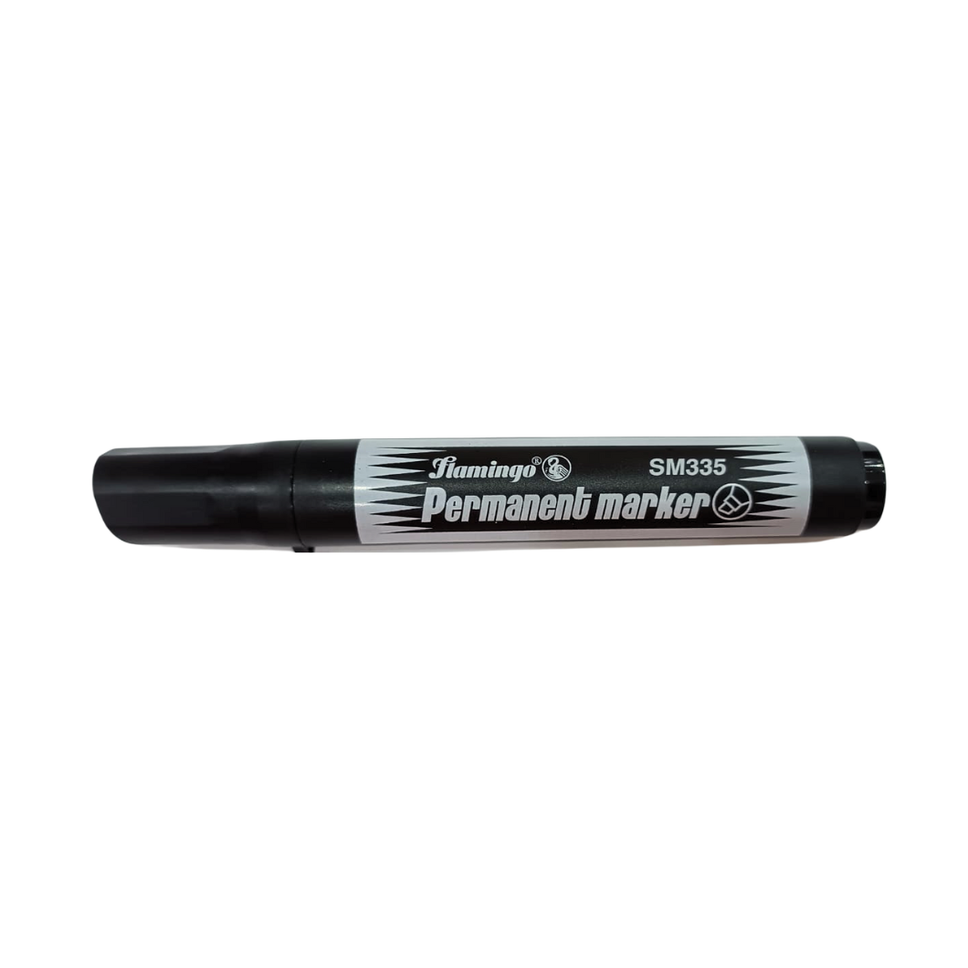 Flamingo Permanent Marker Black