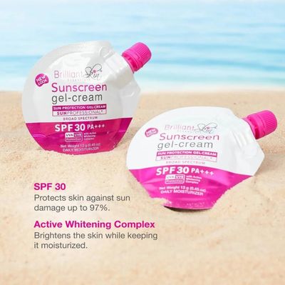 Brilliant Sunscreen Gel Cream SPF30 13g