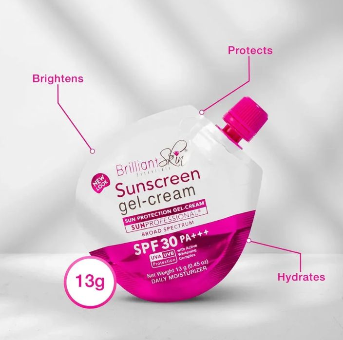 Brilliant Sunscreen Gel Cream SPF30 13g
