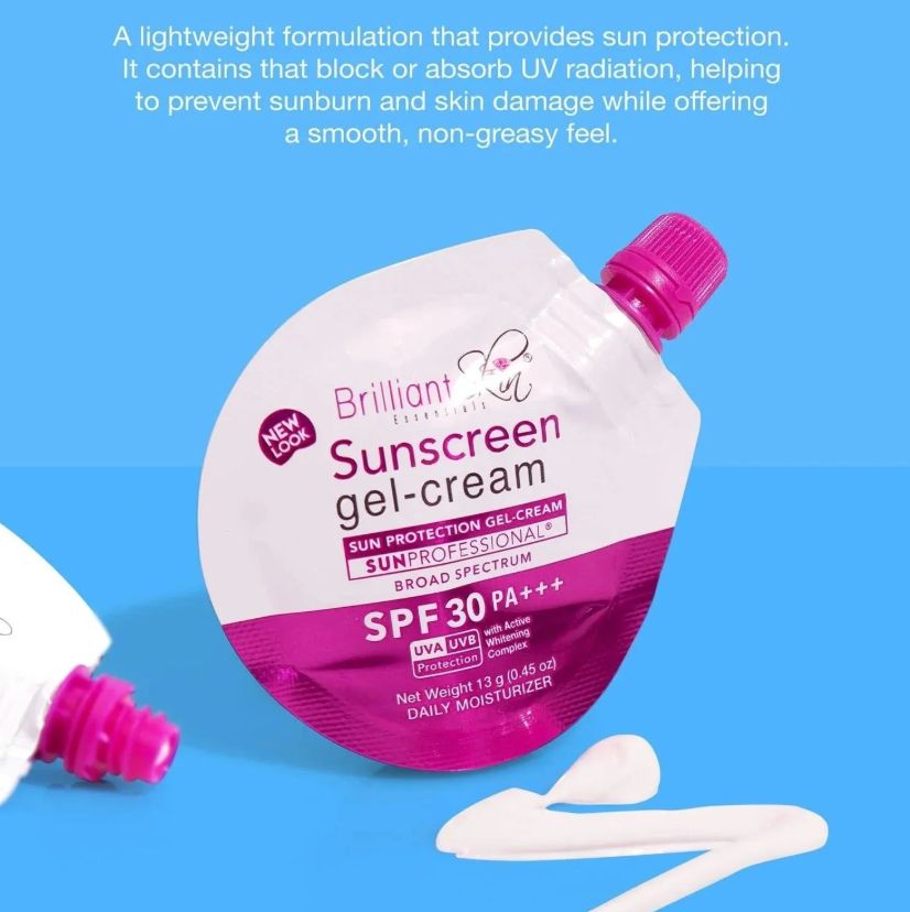 Brilliant Sunscreen Gel Cream SPF30 13g