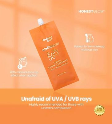 Transformed Honest Glow Tinted Papaya Sunscreen SPF50 50g