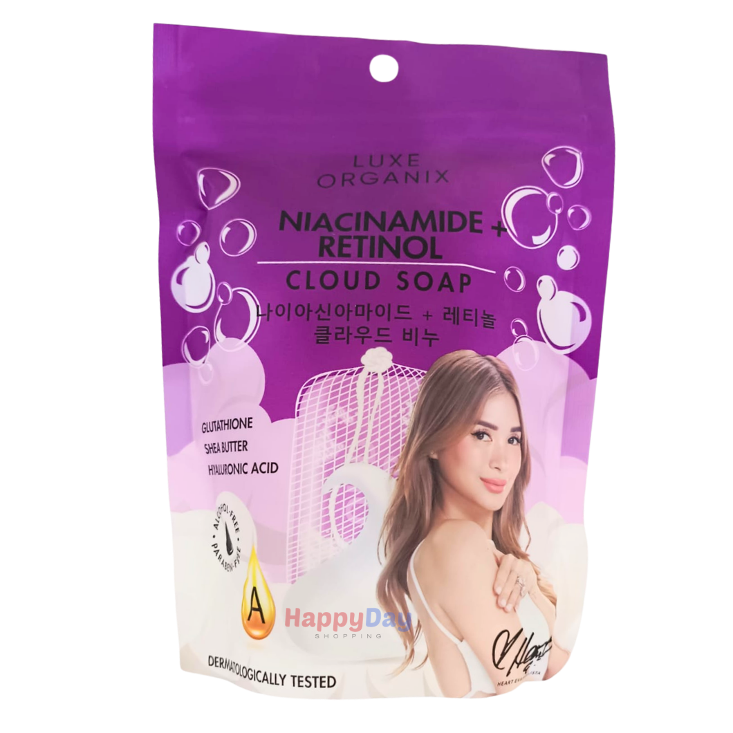 Luxe Organix Niacinamide Retinol Cloud Soap 180g ( 1 pc)