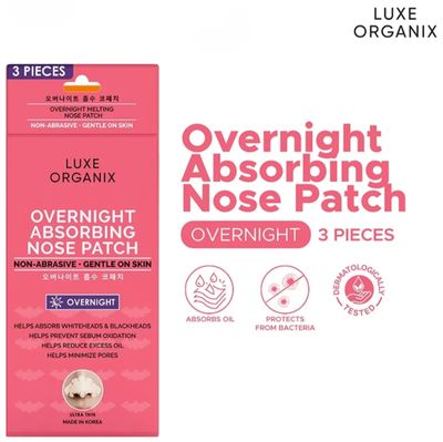 Luxe Organix Blackhead Nose Patch (Overnight) 3pcs