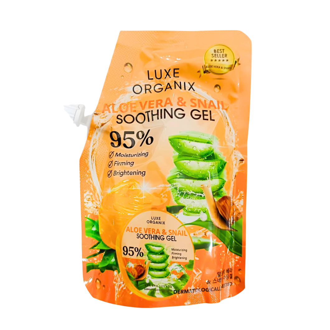 Luxe Organix Soothing Gel Aloe Vera &amp; Snail 100ml