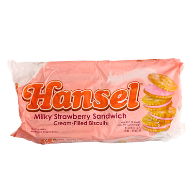 Hansel Milky Strawberry Sandwich 310g