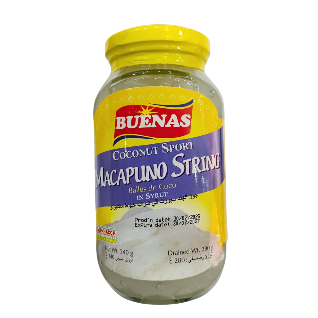 Buenas Macapuno String in Syrup 340g