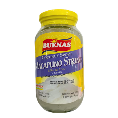Buenas Macapuno String in Syrup 340g