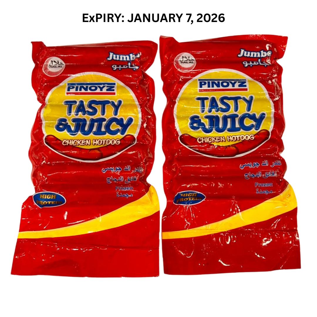 PROMO - Pinoyz Hotdog 500gx2 (Jumbo)