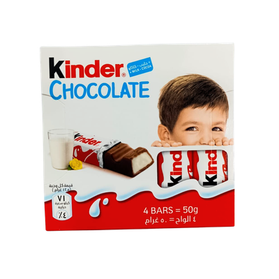 Kinder Chocolate 4bars (50g)