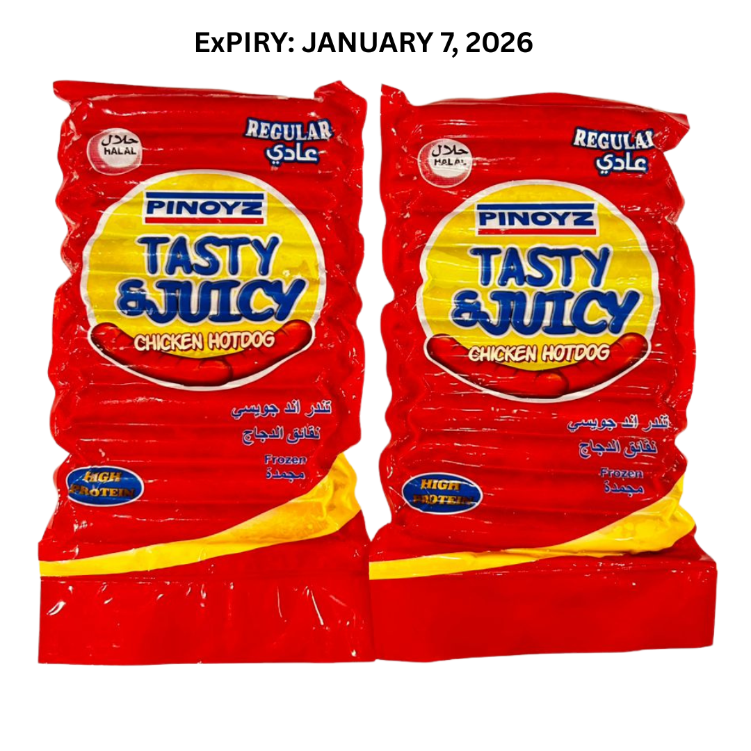 PROMO - Pinoyz Hotdog 500gx2 (Regular)