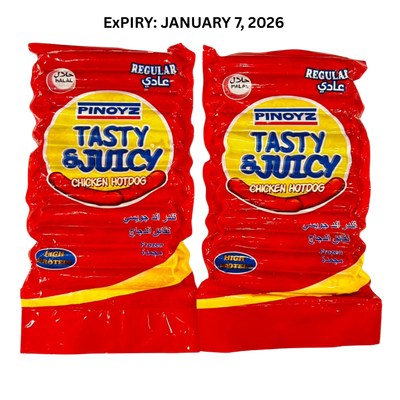 PROMO - Pinoyz Hotdog 500gx2 (Regular)