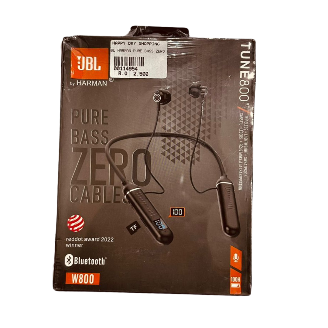 JBL Pure Bass Zero Cables (Bluetooth)