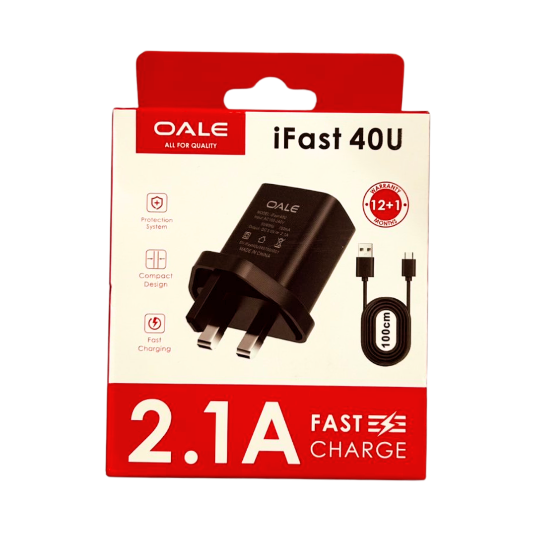 OALE iFast 40U 2.1A Fast Charge