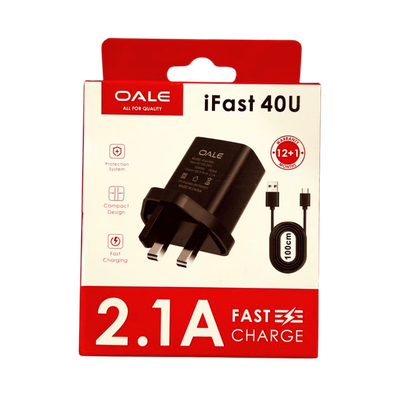 OALE iFast 40U 2.1A Fast Charge
