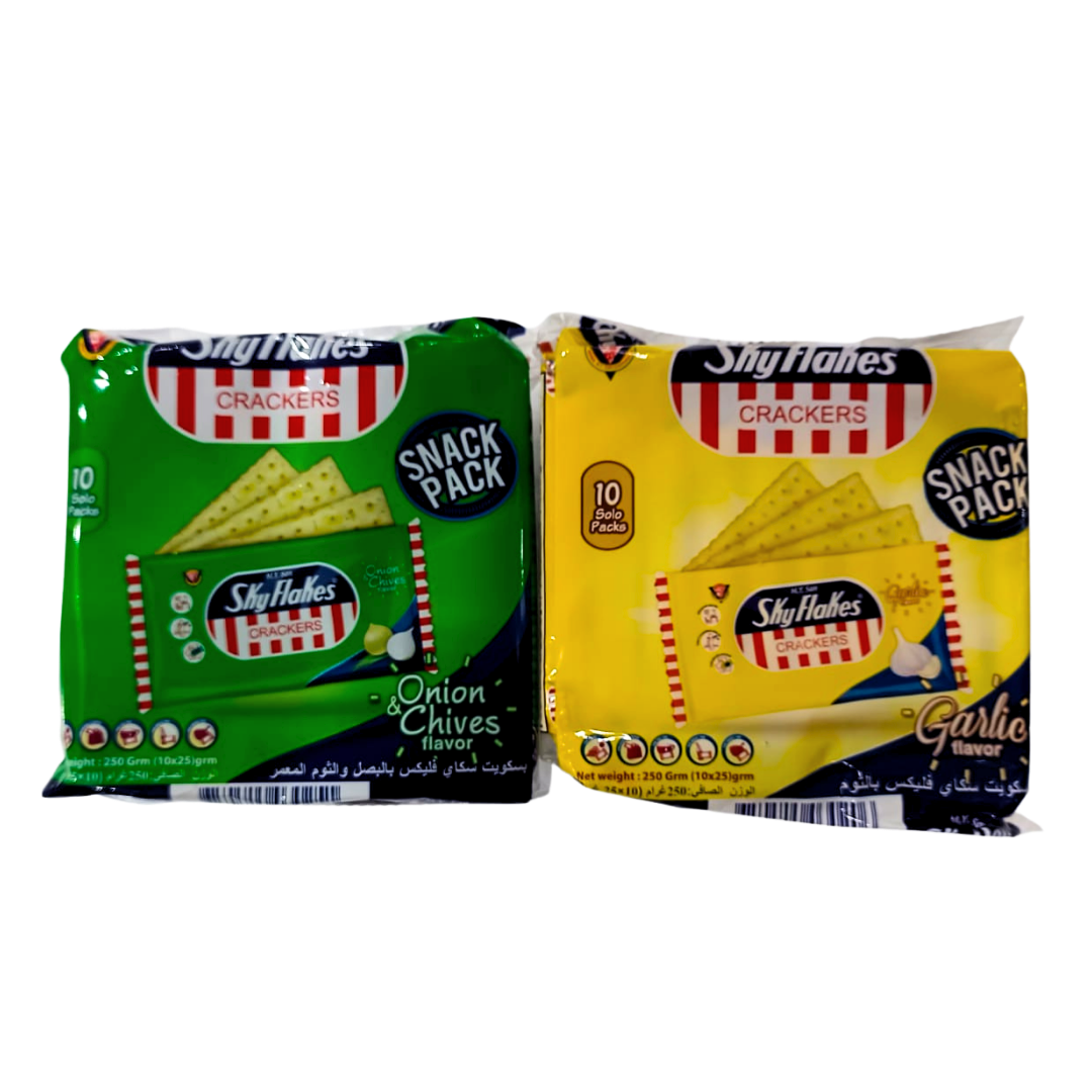PROMO - Skyflakes Onion + Garlic(2pcs)