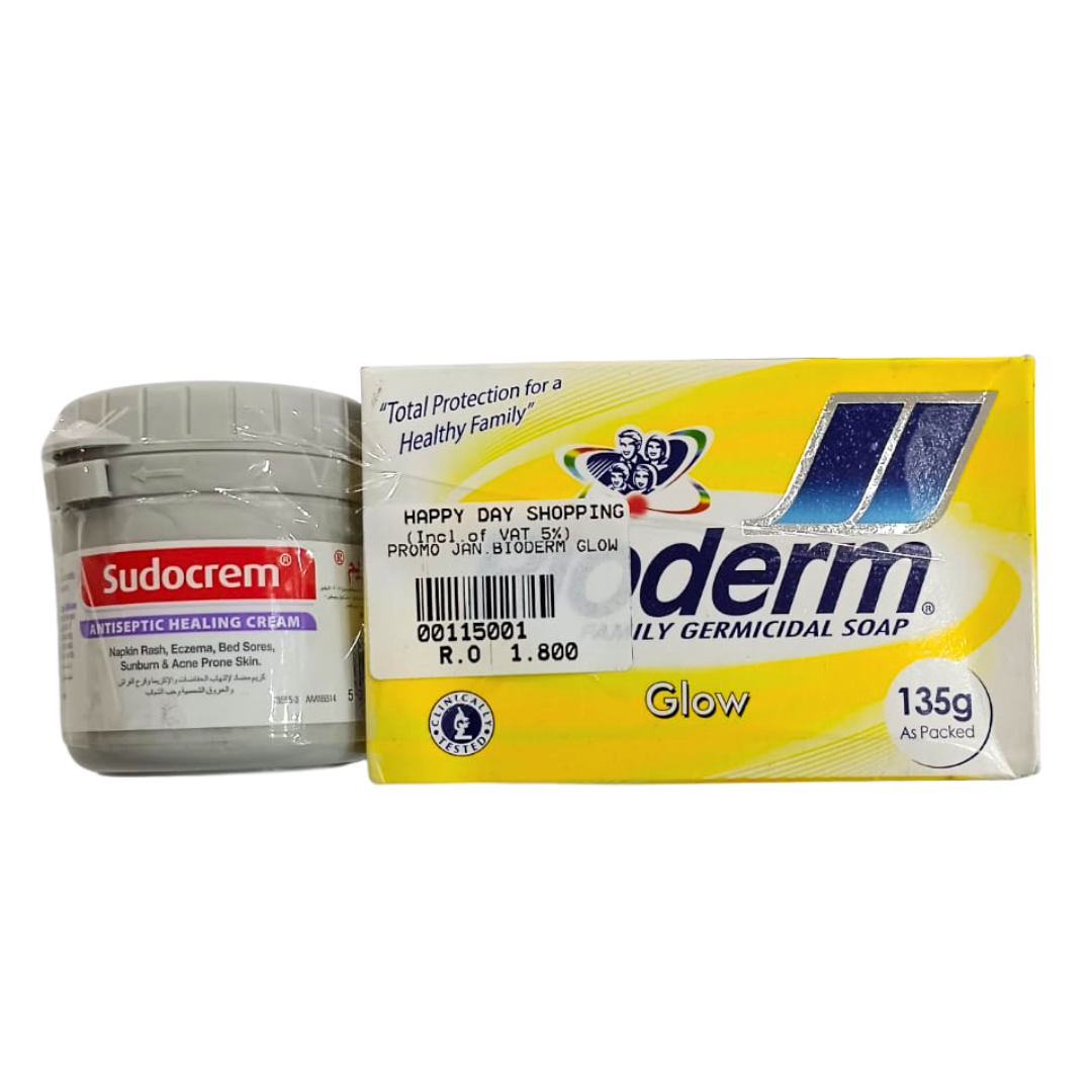 PROMO - Sudocream + Bioderm Glow Soap