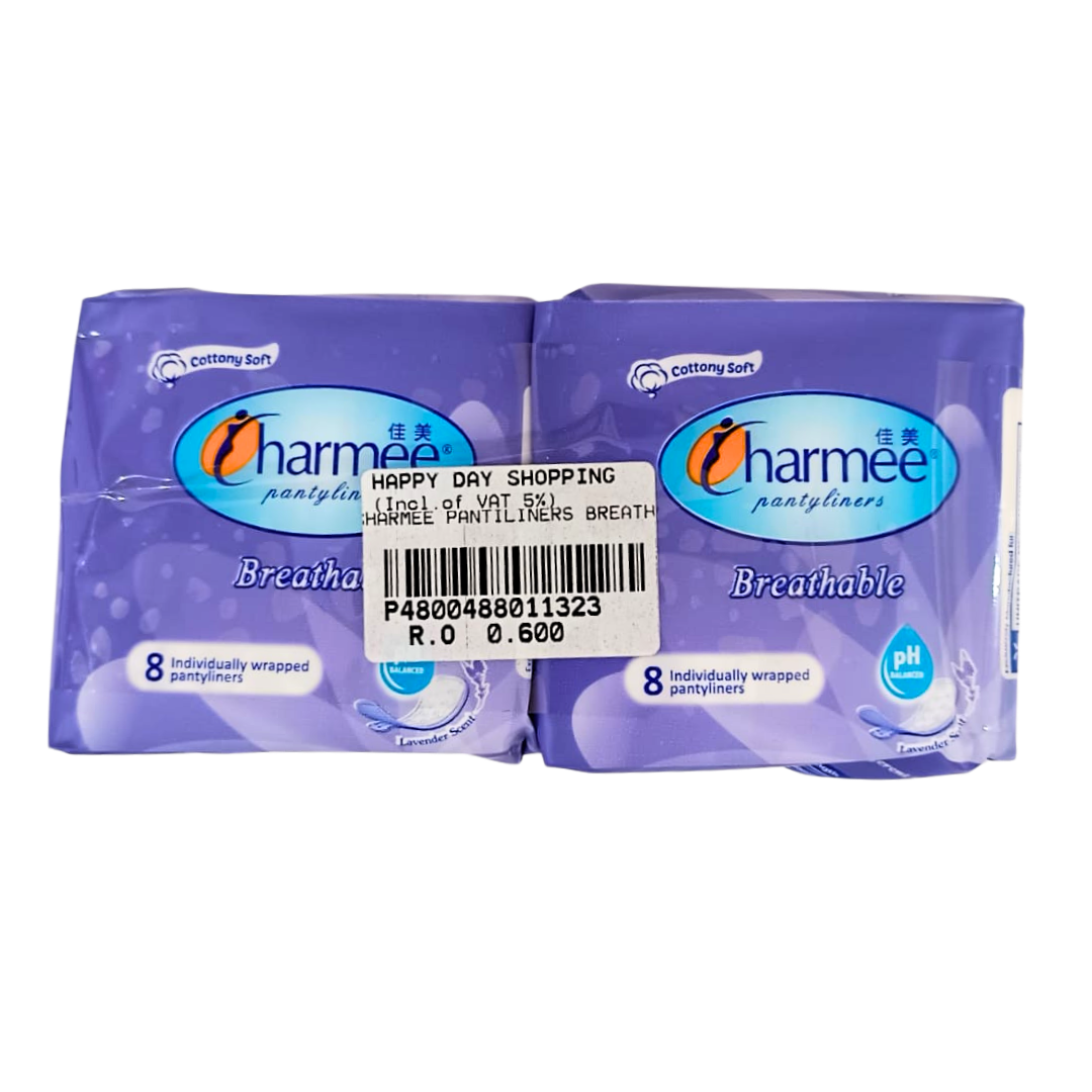 PROMO - Charmee Pantyliner 8pcs (2 packs)