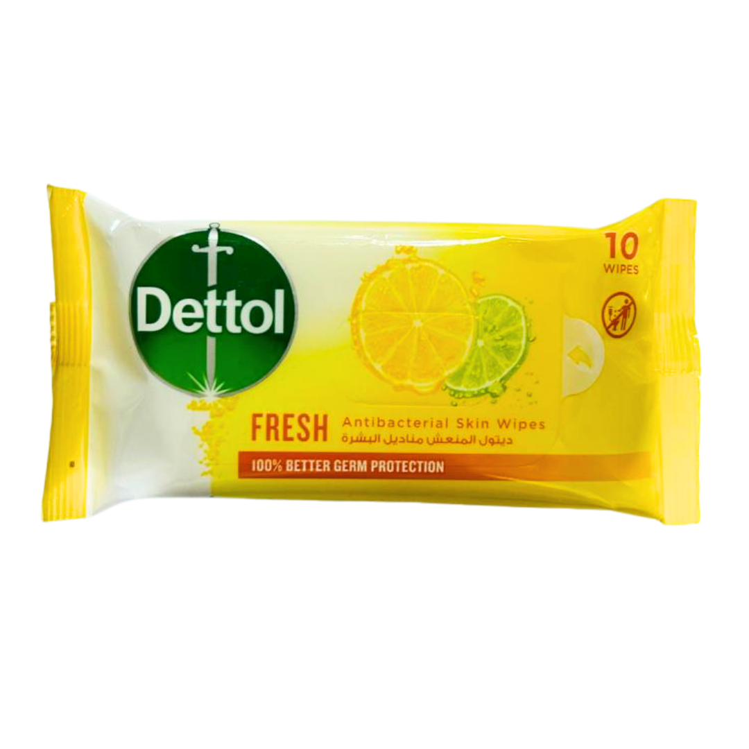 Dettol Fresh - Skin Wipes 10pc