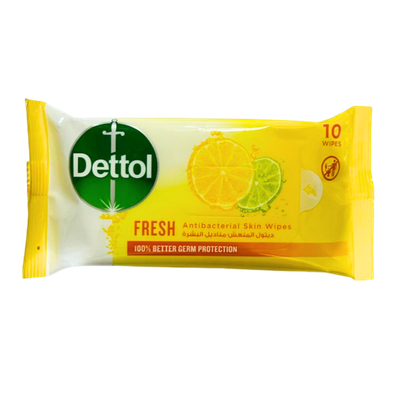 Dettol Fresh - Skin Wipes 10pc