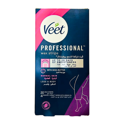Veet Wax Strips - Normal Skin (20 pcs)