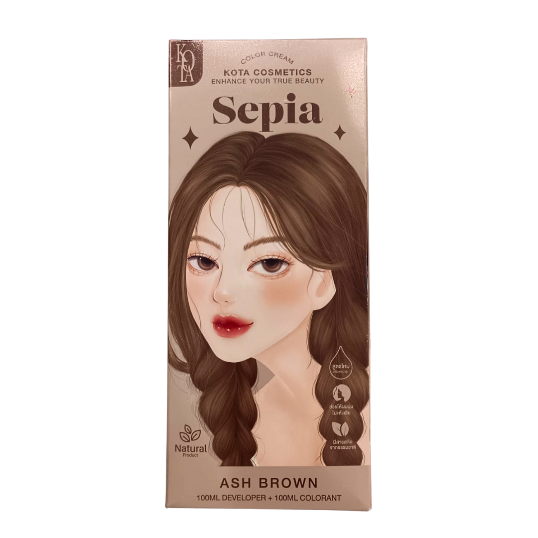 Kota Cosmetics - Sepia - Ash Brown 100ml