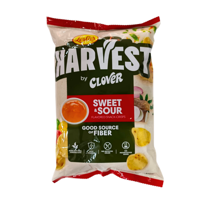 Leslie Clover Harvest Sweet &amp; Sour Chips 80g
