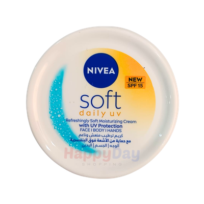 Nivea Soft Daily UV Cream SPF15 100ml