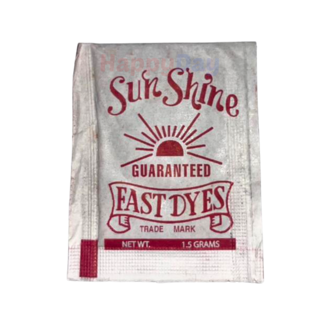 Sun Shine Fast Dyes - Red 1.5g