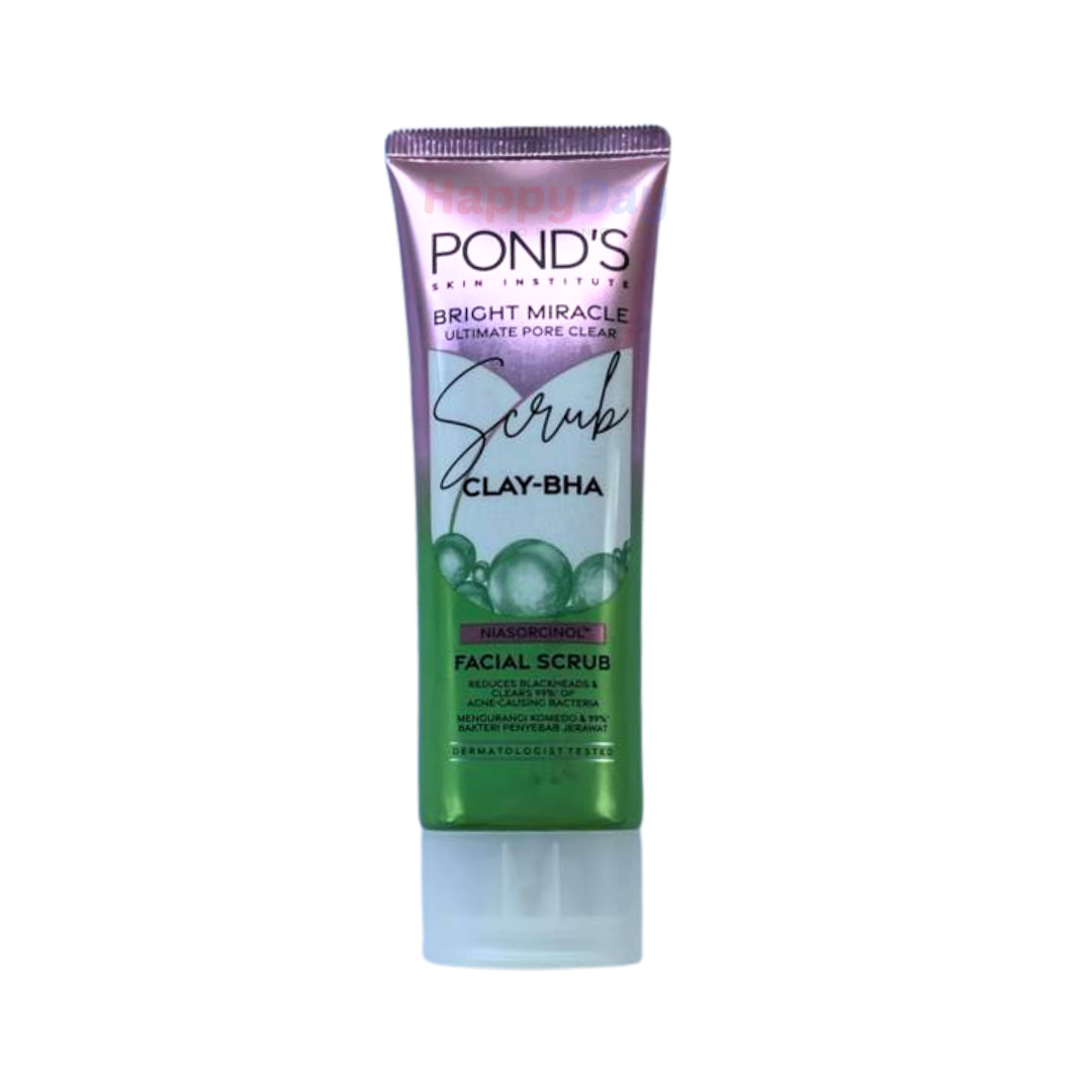 Ponds Facial Scrub Clay Bha  50g