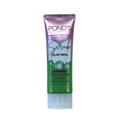 Ponds Facial Scrub Clay Bha  50g