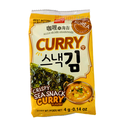 Crispy Sea Snack Curry (Korea) 4g