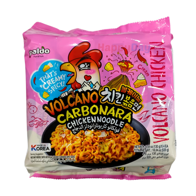 Paldo Volcano Carbonara Chicken Noodle PACK (4pc)