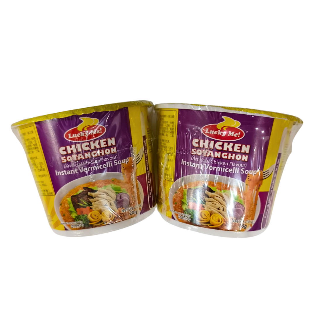 PROMO - Lucky Me Chicken Sotanghon x2