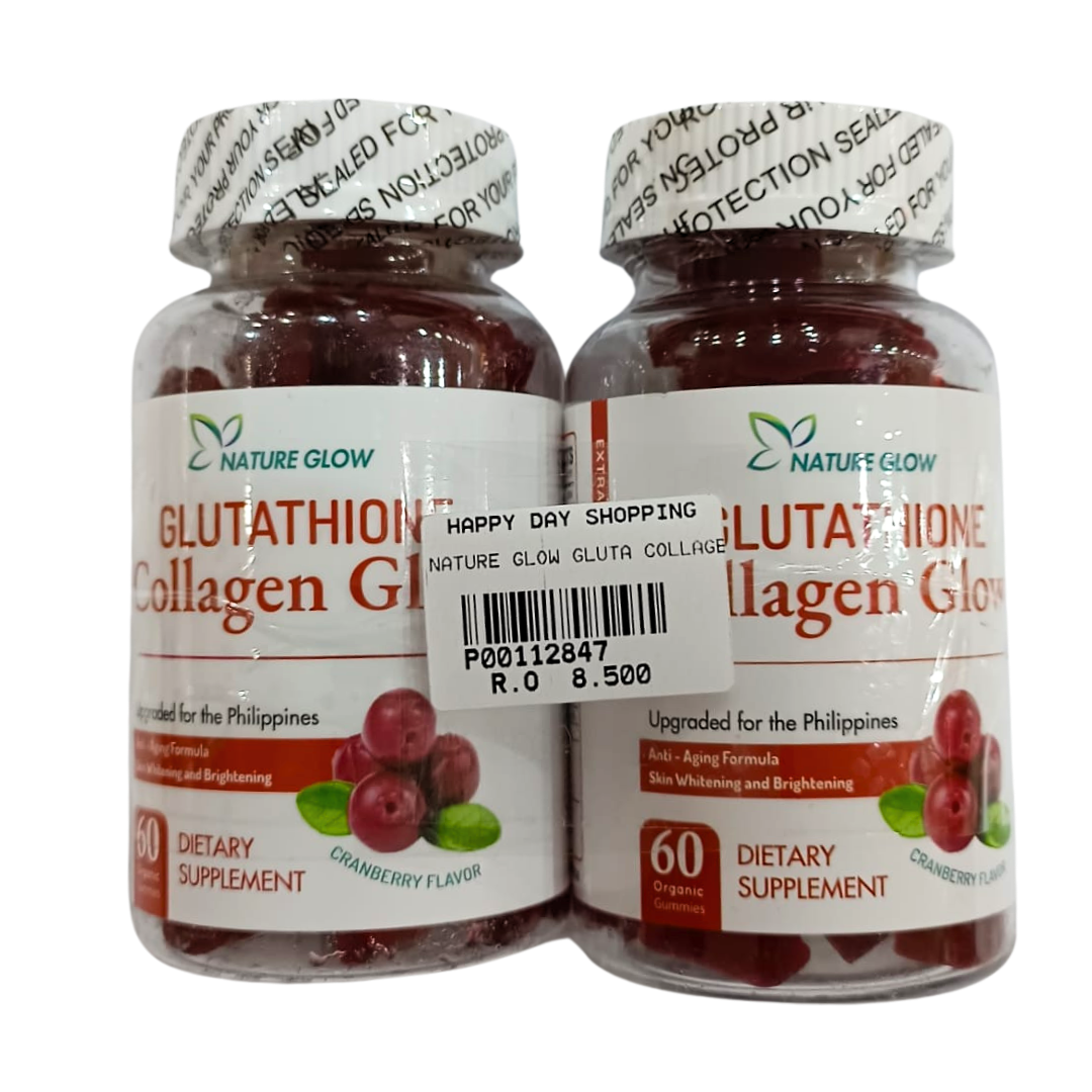 PROMO - Nature Gluthathione Collagen Glow (Cranberry) 2 pcs