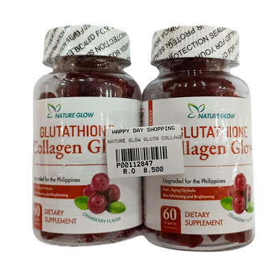 PROMO - Nature Gluthathione Collagen Glow (Cranberry) 2 pcs