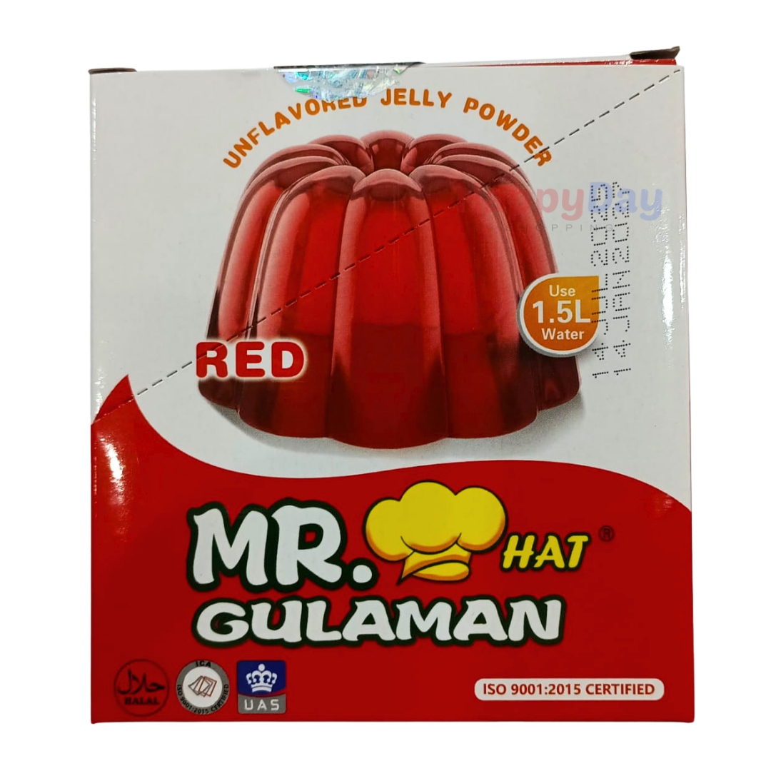 Mr Gulaman Jelly Powder - Red 1box