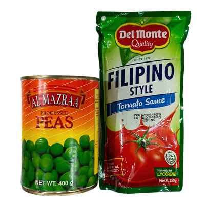 PROMO - Del Monte Filipino Style 250g + Processed Peas