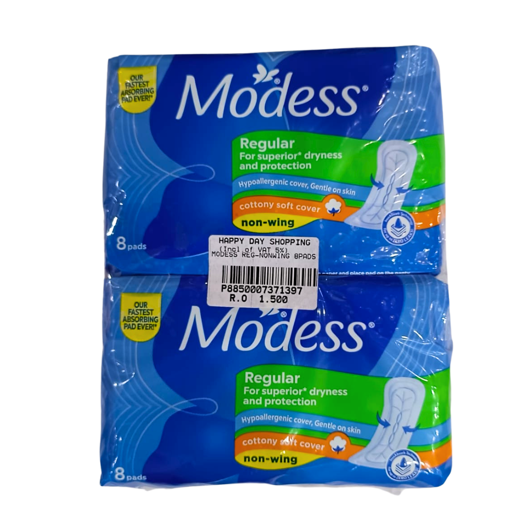 PROMO - Modess Regular Non Wing (2 Packs)