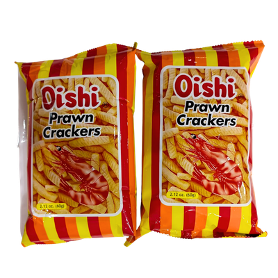 PROMO - Oishi Prawn Crackers x2
