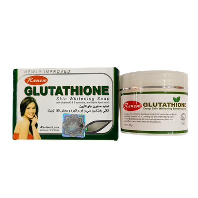 PROMO - Renew Soap + Whitening Bamboo Scrub