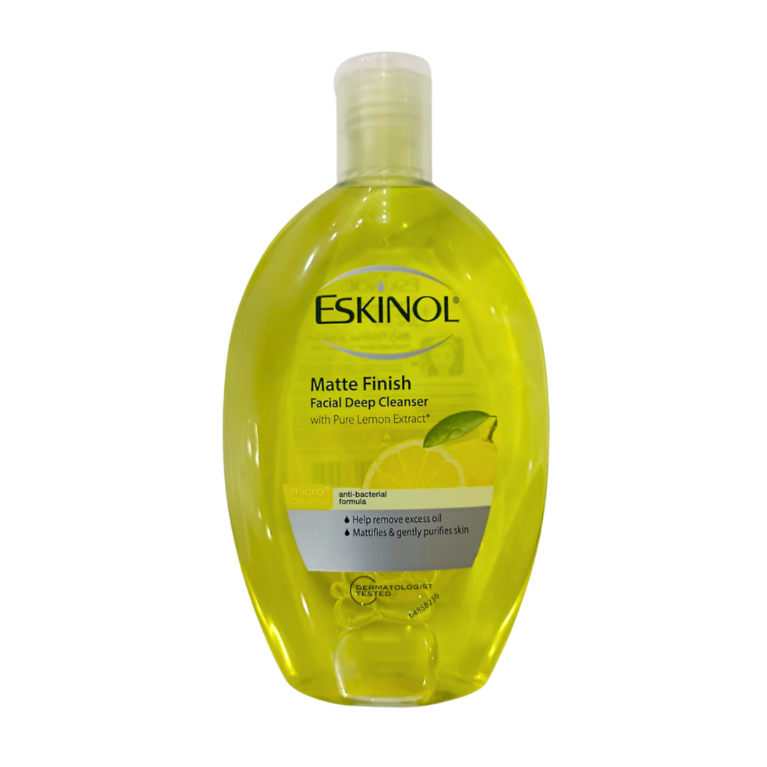 Eskinol - Lemon (matte finish) Facial Deep cleanser 225ml