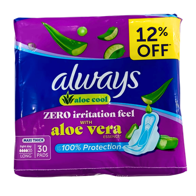 Always - Aloe Cool Regular Large (30 Pcs)