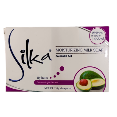 Silka Avocado Oil Moisturizing Milk Soap 135g