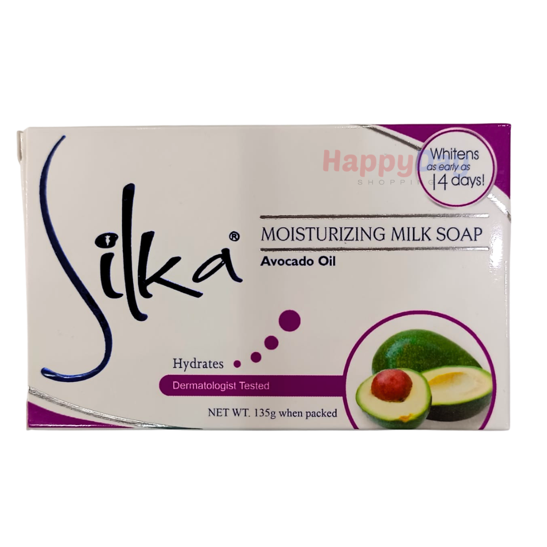 Silka Avocado Oil Moisturizing Milk Soap 135g