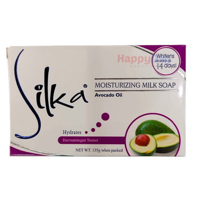 Silka Avocado Oil Moisturizing Milk Soap 135g