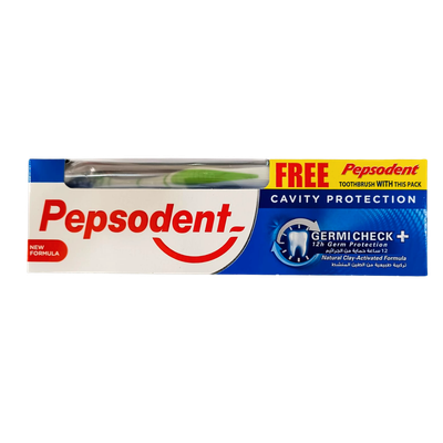 Pepsodent Toothpaste + Toothbrush 150g
