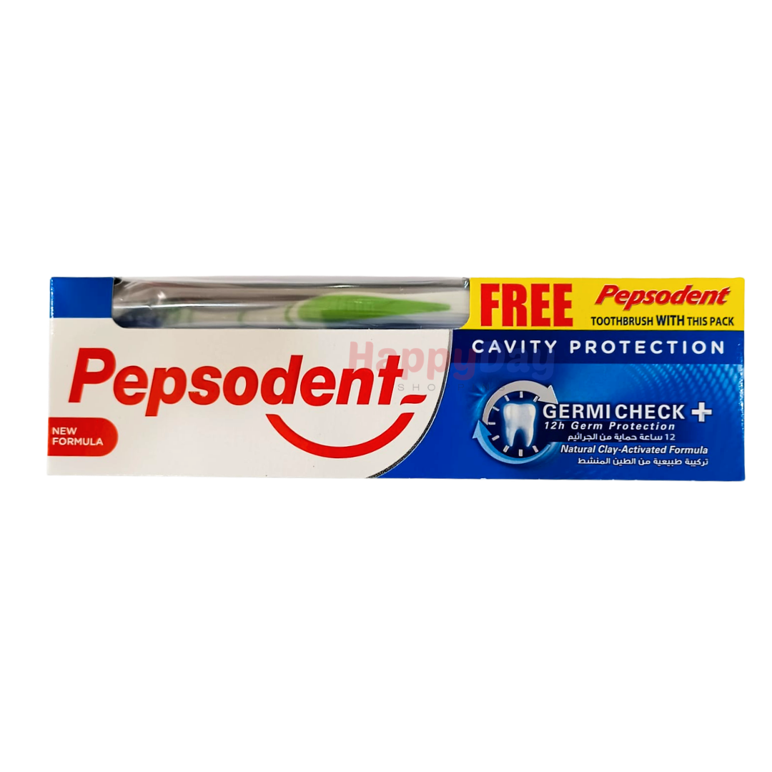 Pepsodent Toothpaste + Toothbrush 150g