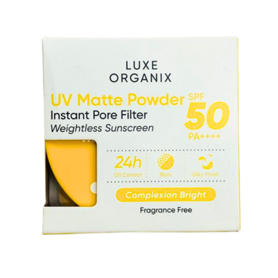 Luxe Organix UV Matte Powder SPF50 (Complexion Bright)