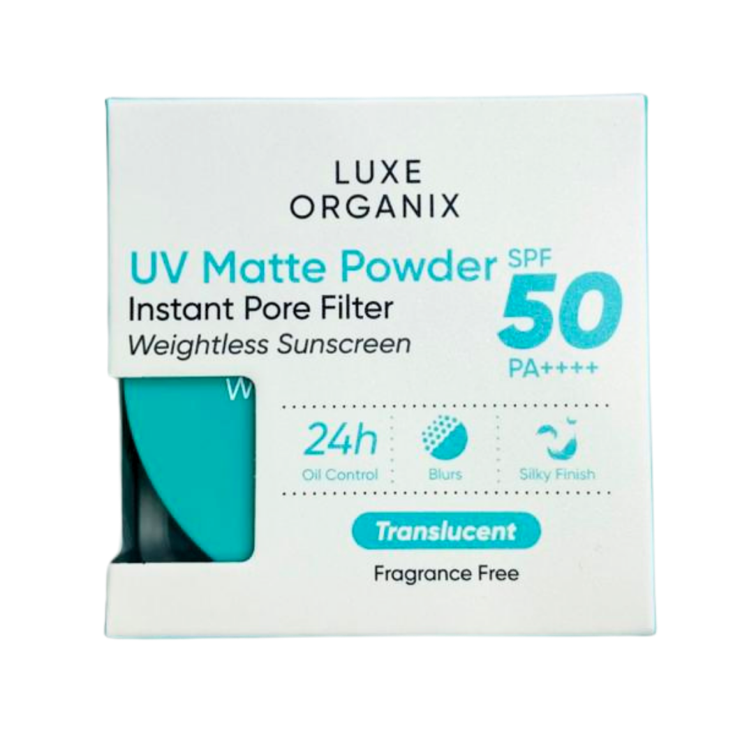 Luxe Organix UV Matte Powder SPF50 (TranslucentBright)